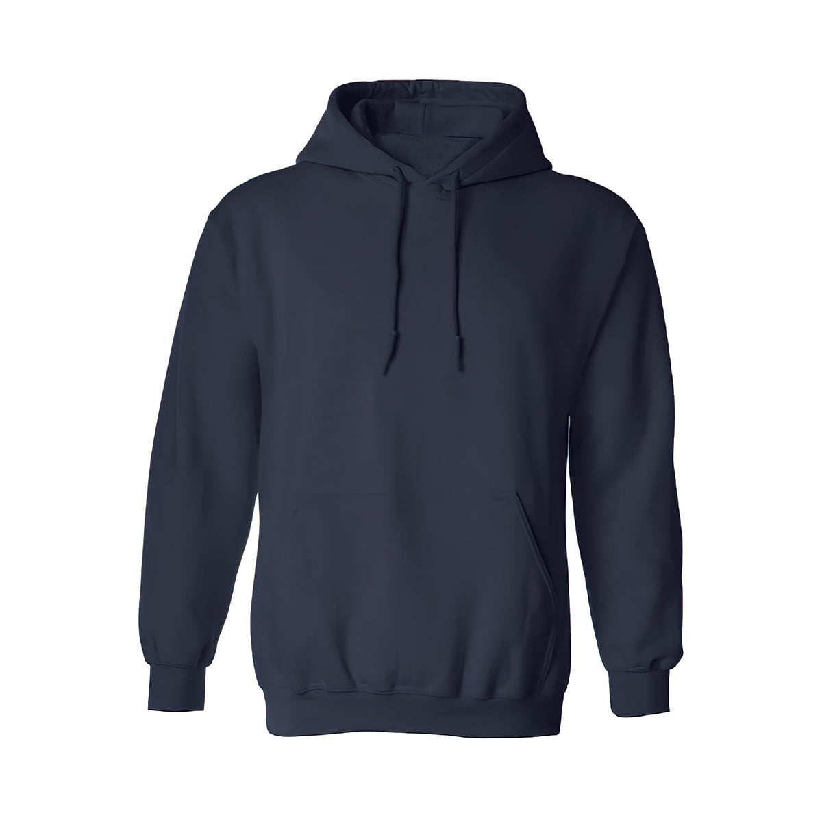 Hoodie Unisex 50% Algodón 50% Poliéster Azul Marino
