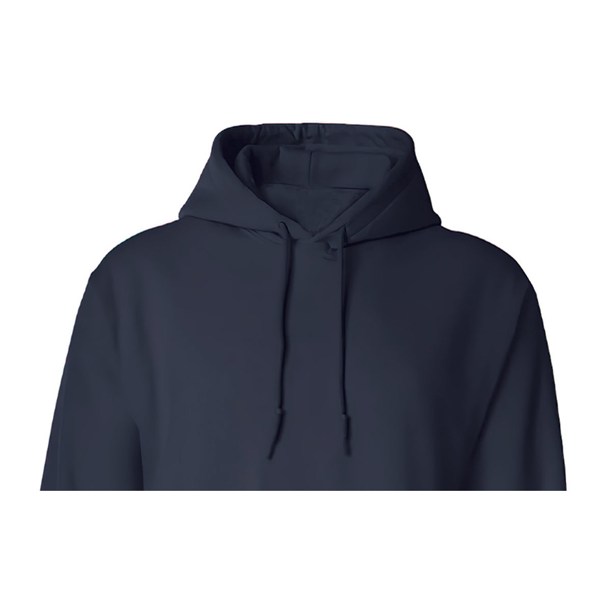 Hoodie Unisex 50% Algodón 50% Poliéster Azul Marino