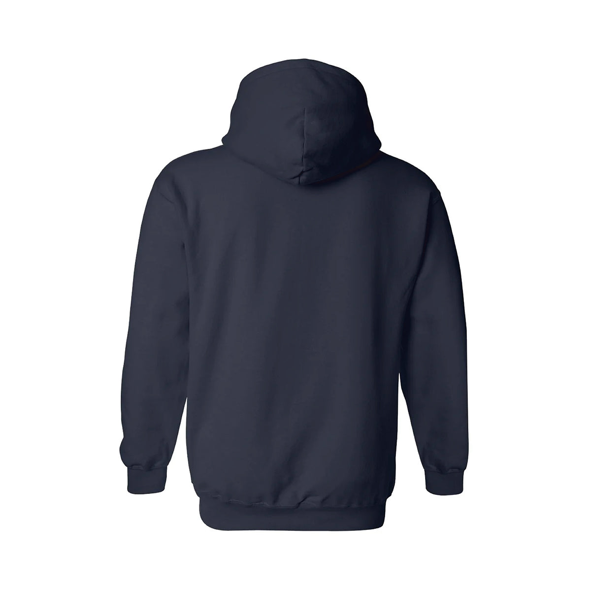 Hoodie Unisex 50% Algodón 50% Poliéster Azul Marino