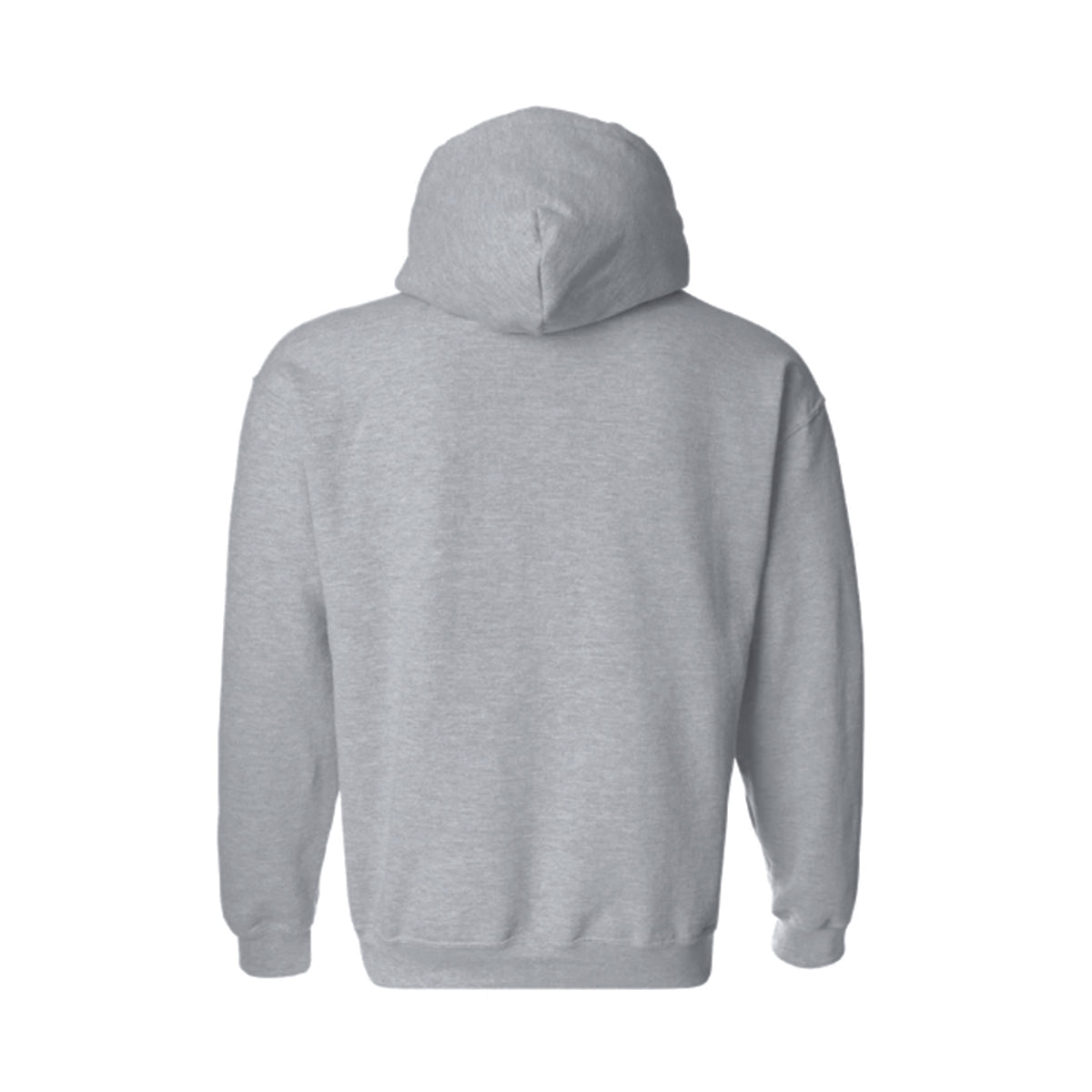 Hoodie Unisex 50% Algodón 50% Poliéster Gris