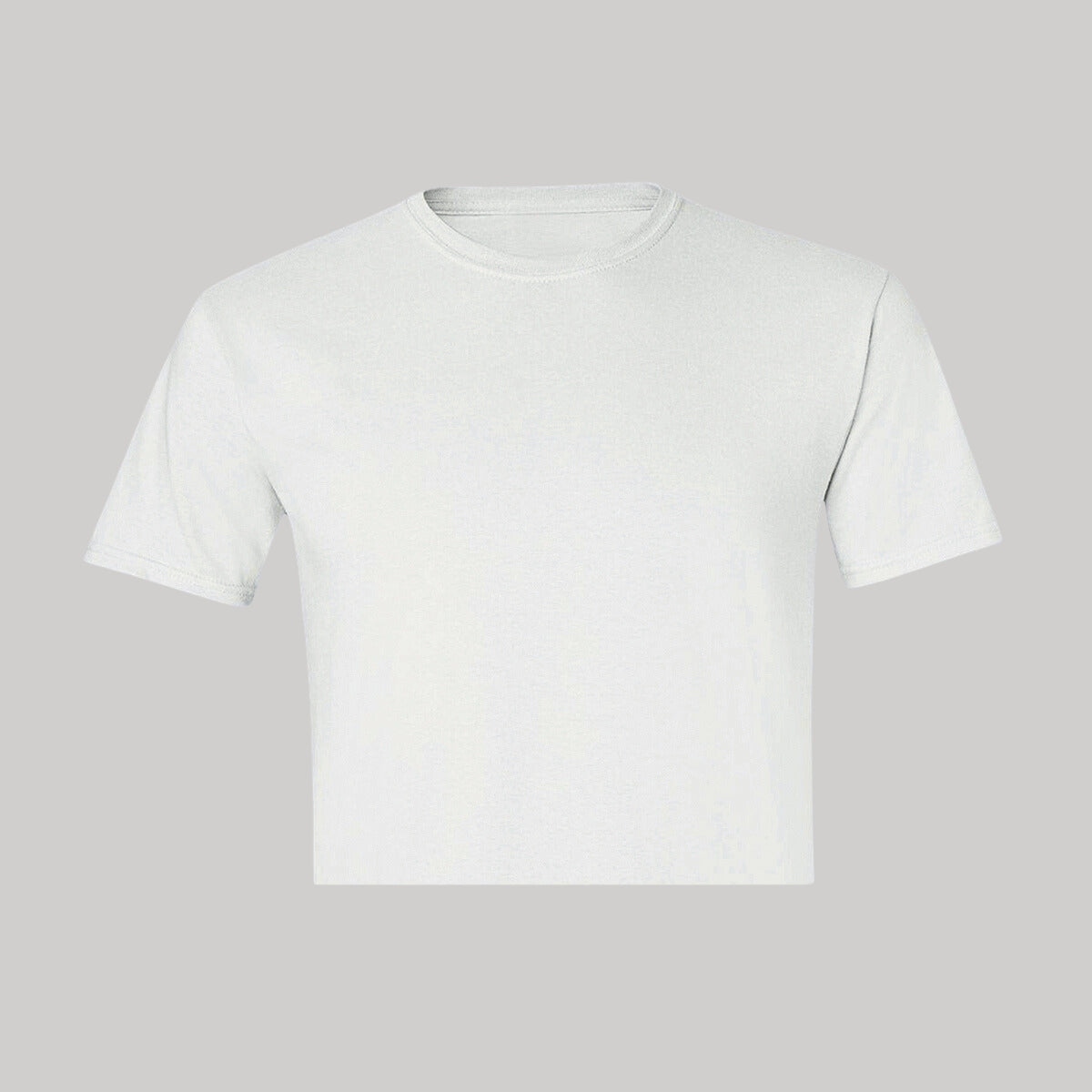 Playera Premium Cuello Redondo Manga Corta Algodón 2XG Blanco