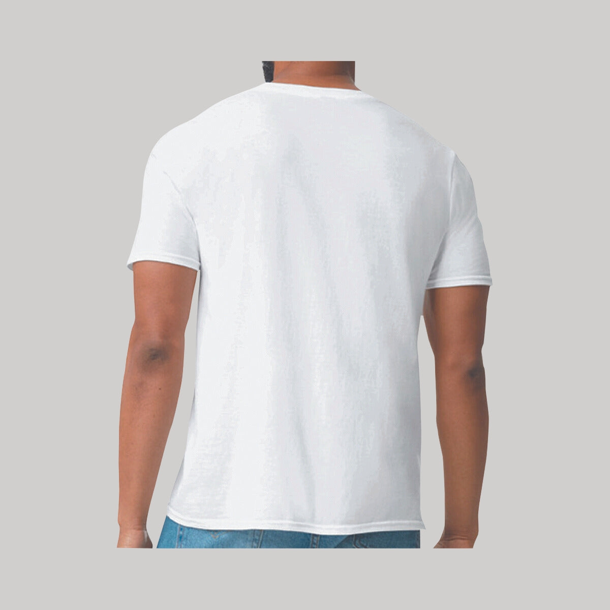 Playera Premium Cuello Redondo Manga Corta Algodón 2XG Blanco