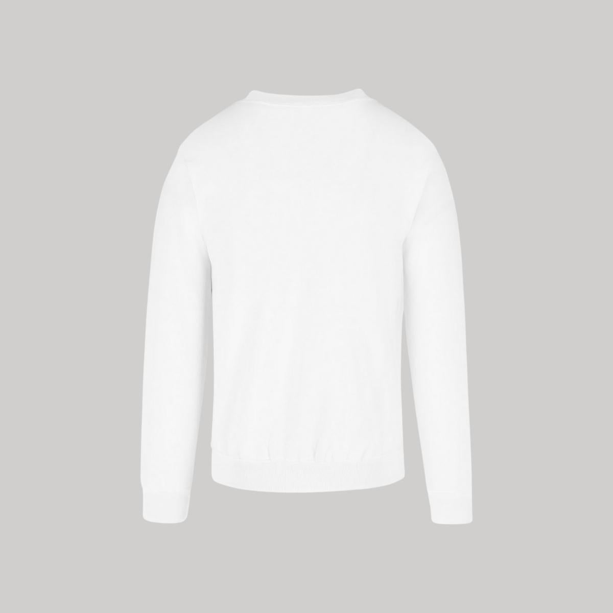 Sudadera Unisex Blanco Personalizable Escudo
