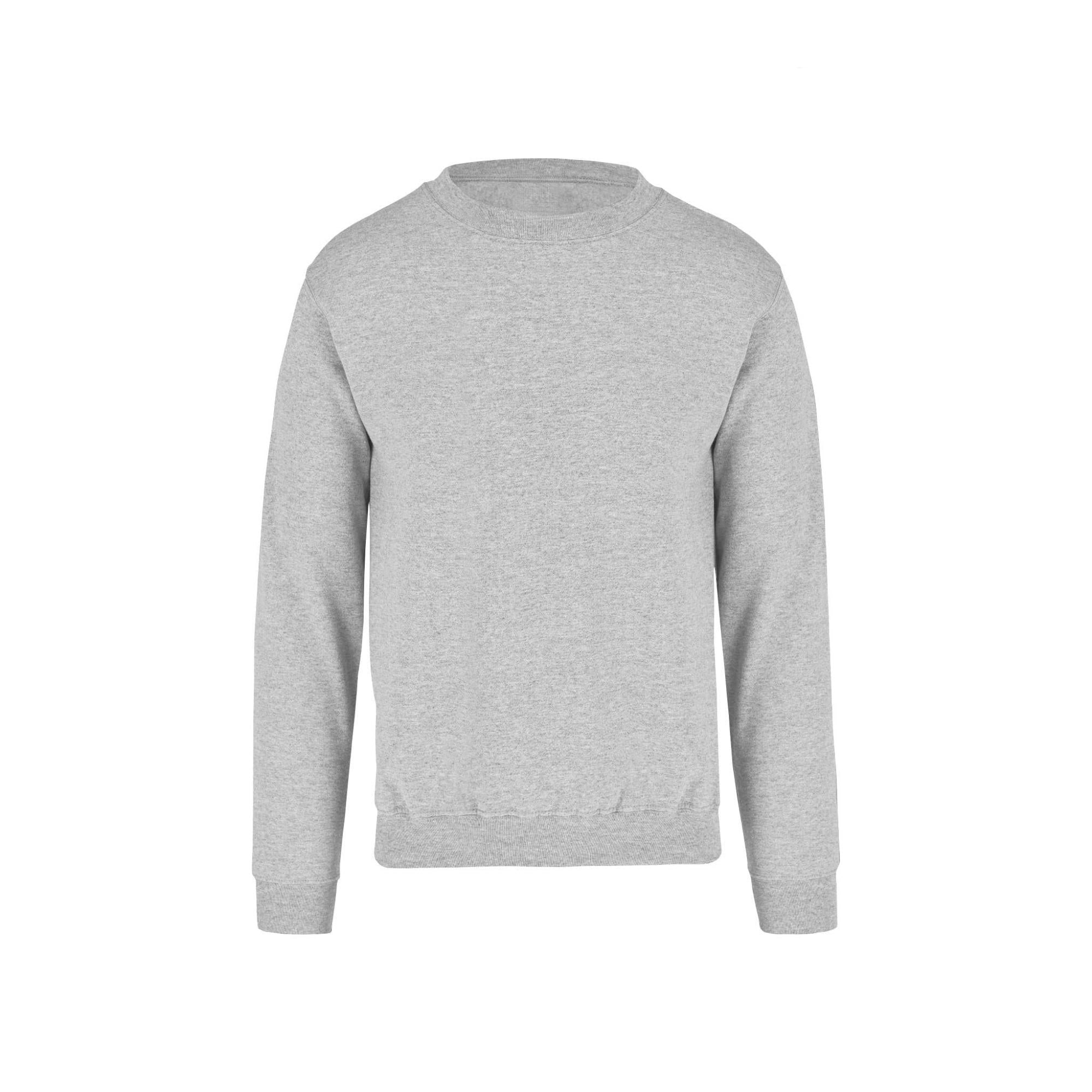 Sudadera Unisex 50% Algodón 50% Poliéster Gris