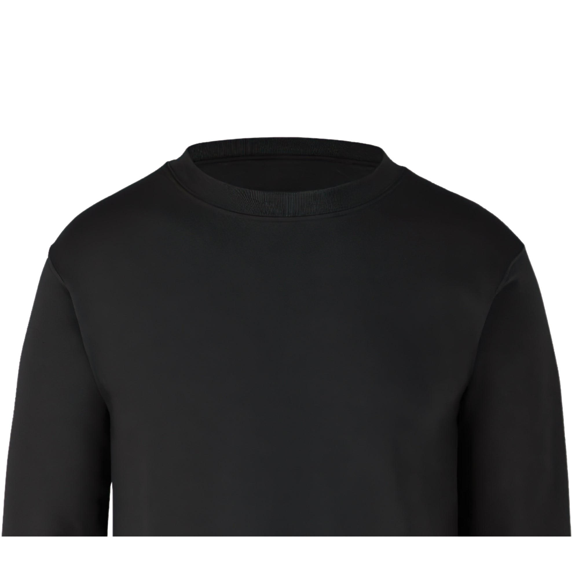 Sudadera Unisex 50% Algodón 50% Poliéster Negro