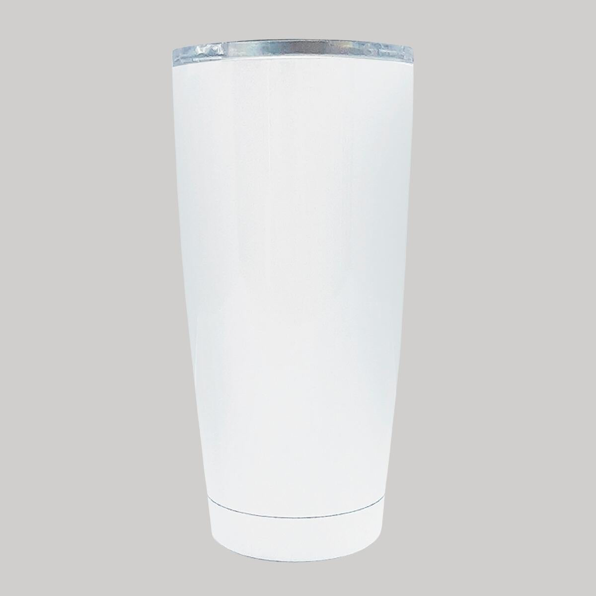 Termo 20 Oz Acero Inoxidable  Blanco