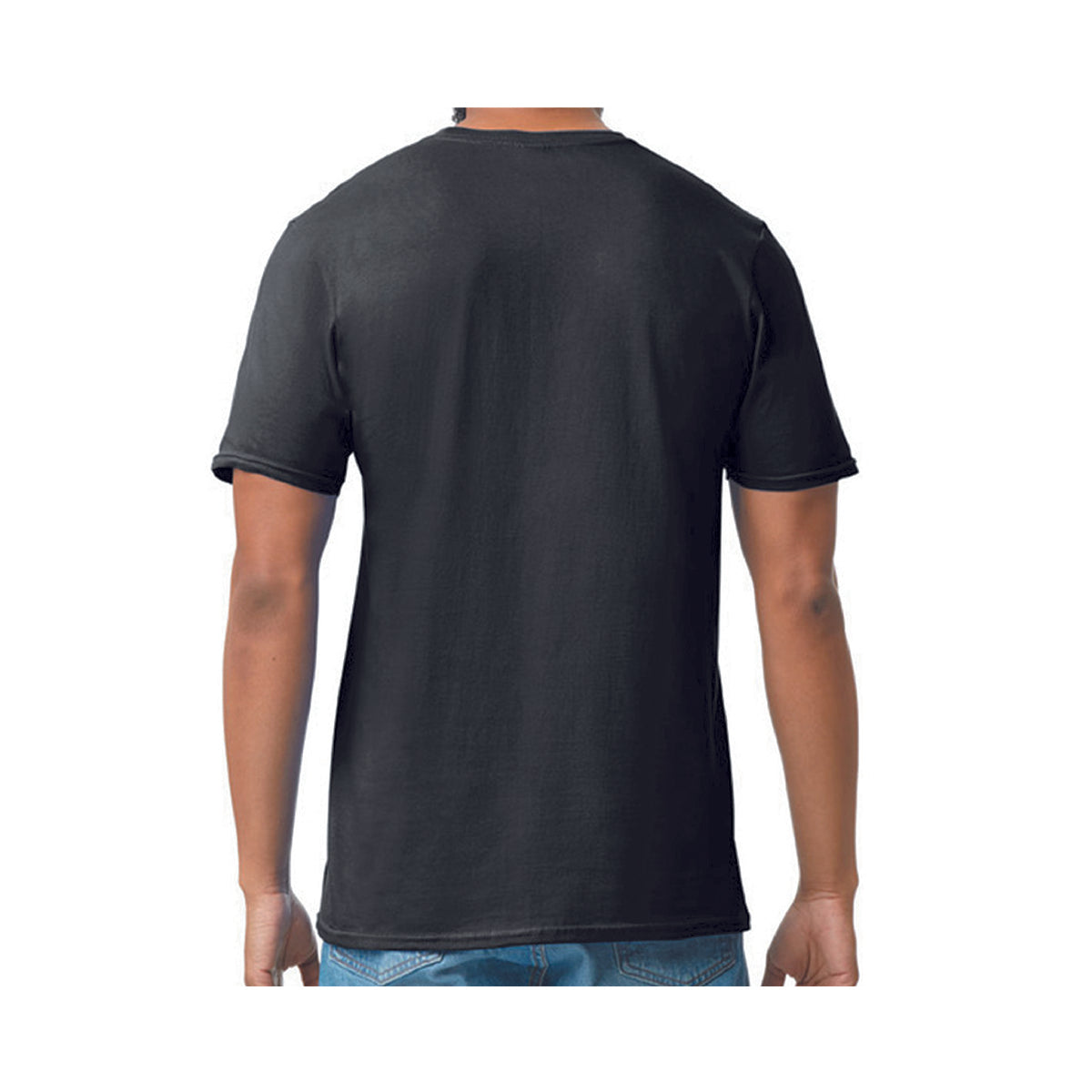 Playera Premium Cuello Redondo Manga Corta Algodón  2XG Negro