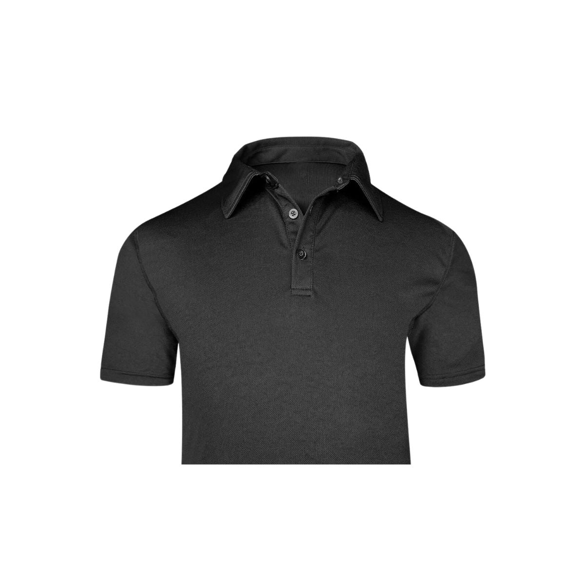 Playera Tipo Polo Hombre Manga Corta Negro Personalizable