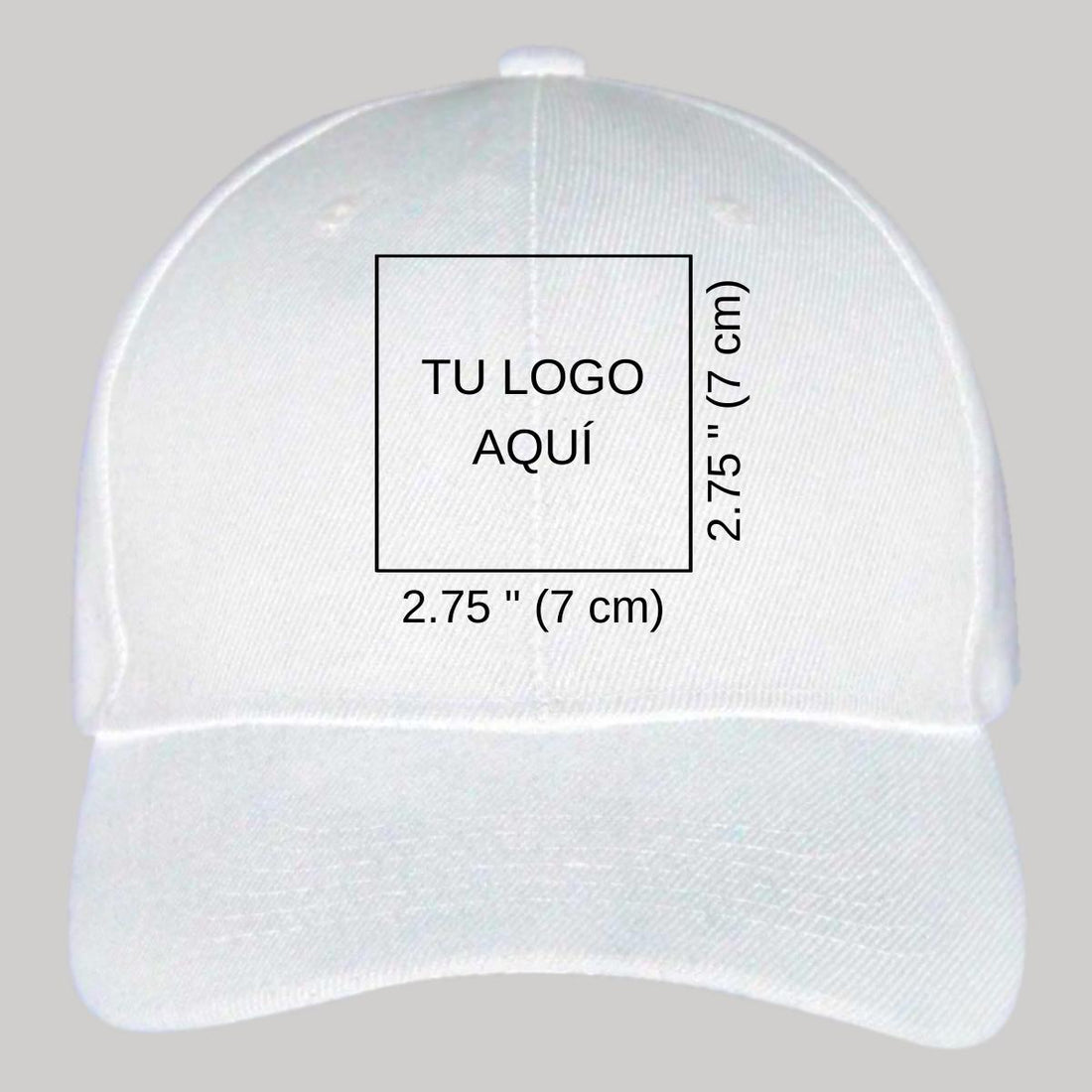 Gorra Blanca para Adulto Unitalla Unisex
