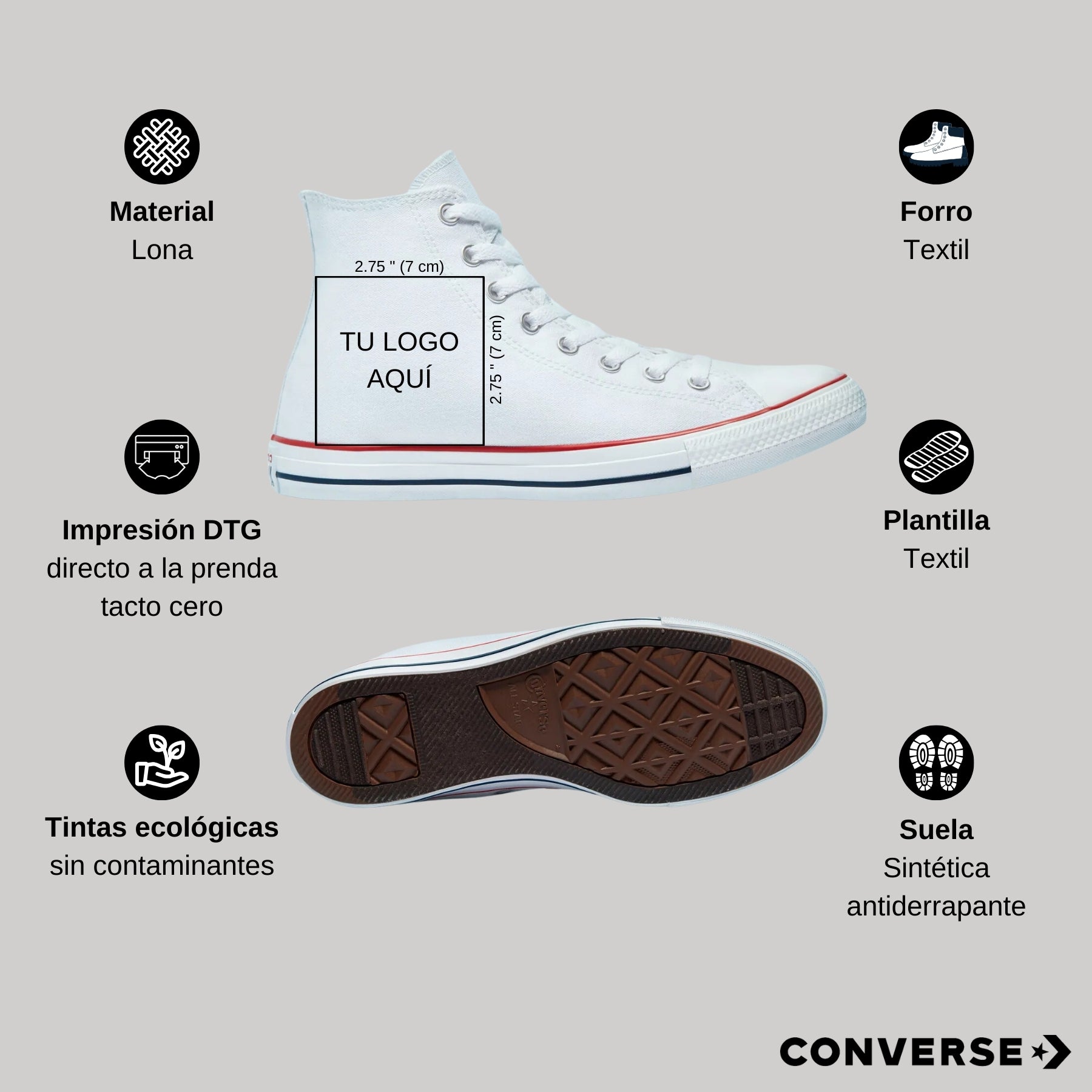 Tenis Converse All Star Botin Originales