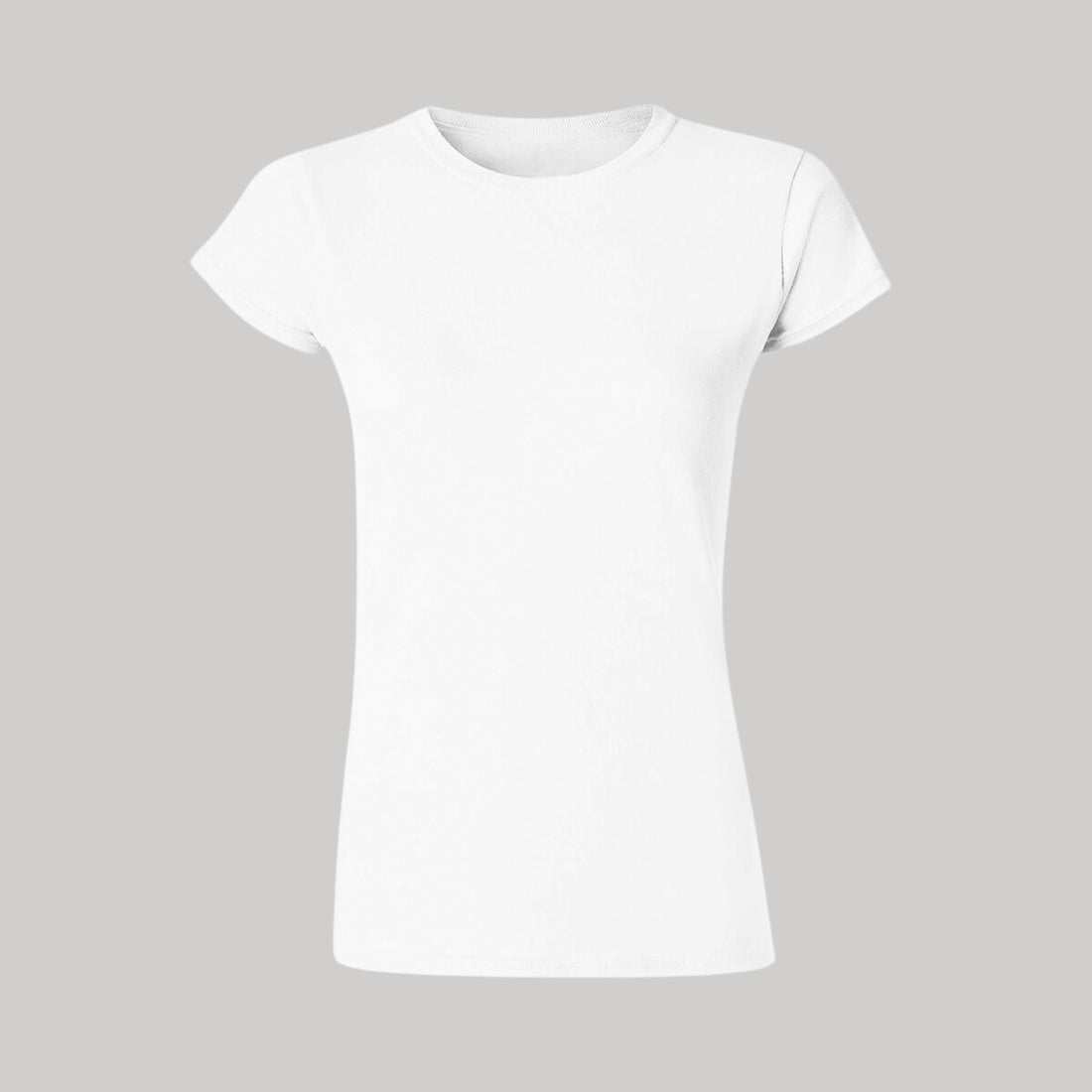 Playera Premium Cuello Redondo Algodón Dama 2XG Blanco