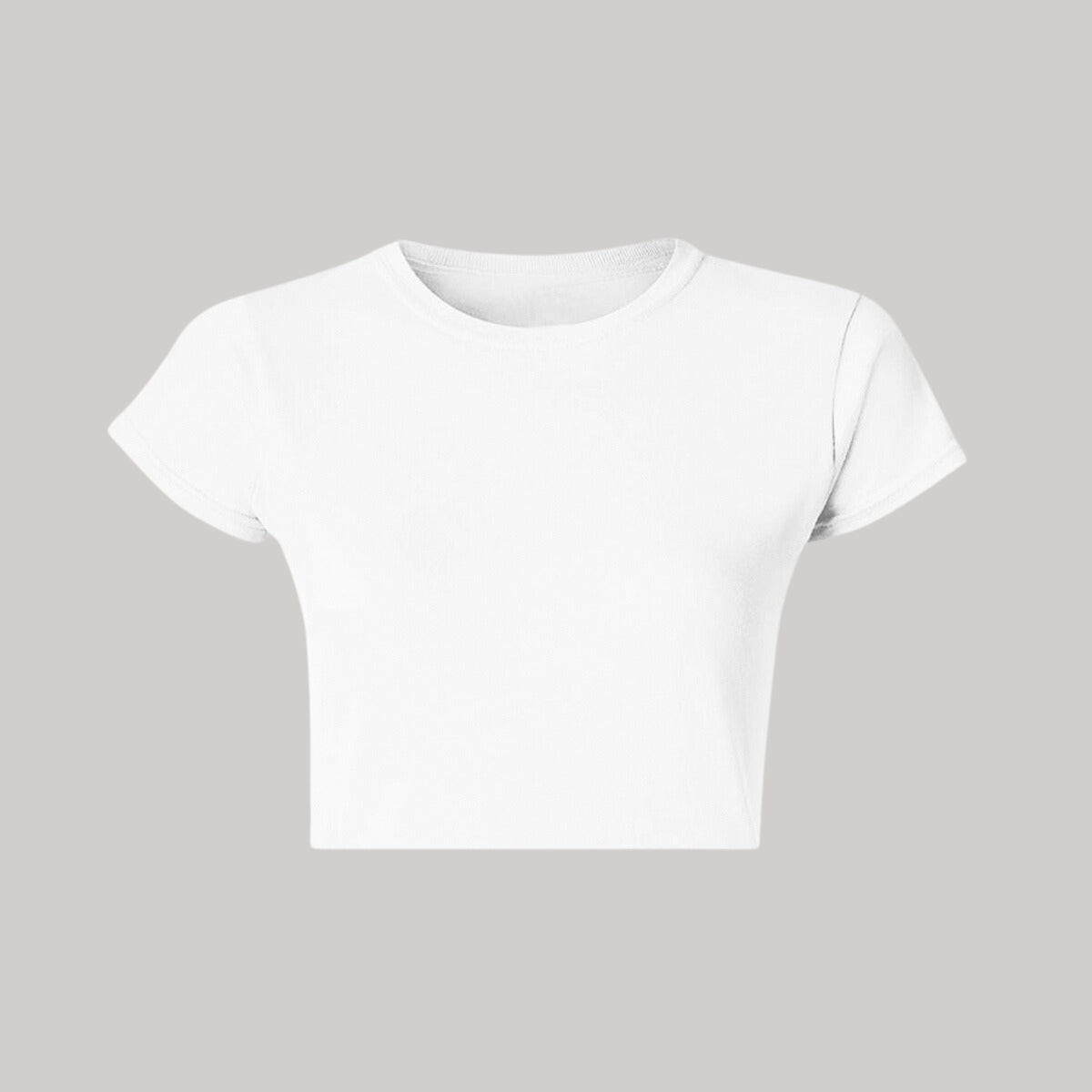 Playera Premium Cuello Redondo Algodón Dama 2XG Blanco