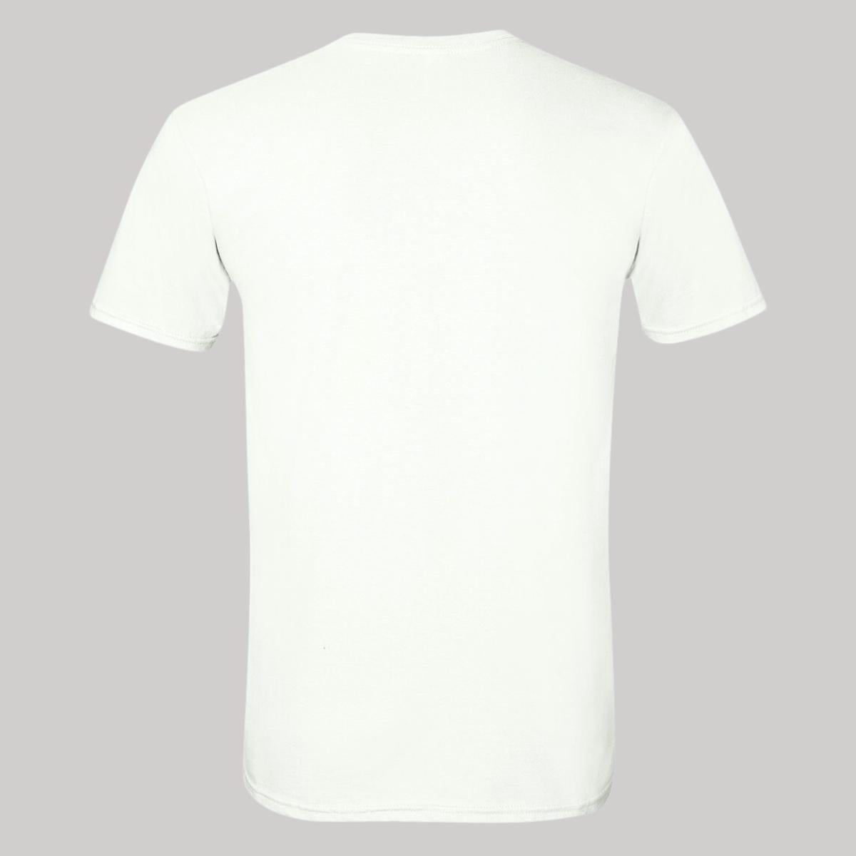 Playera Manga Corta Hombre Blanco Personalizable Escudo