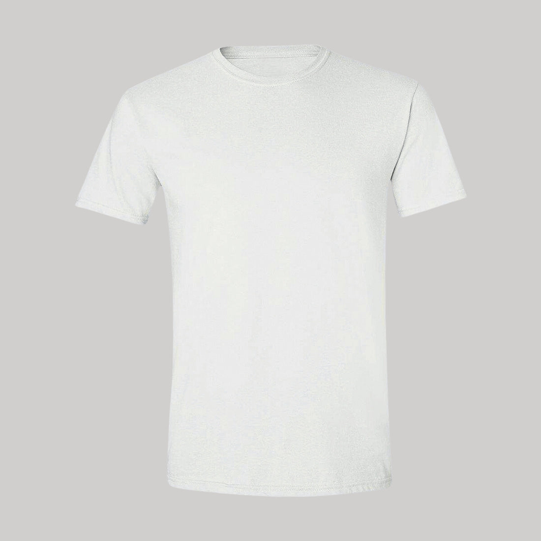 Playera Premium Cuello Redondo Manga Corta Algodón 2XG Blanco