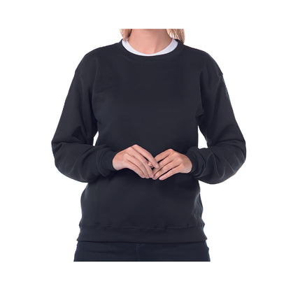 Sudadera Unisex 50% Algodón 50% Poliéster  Negro