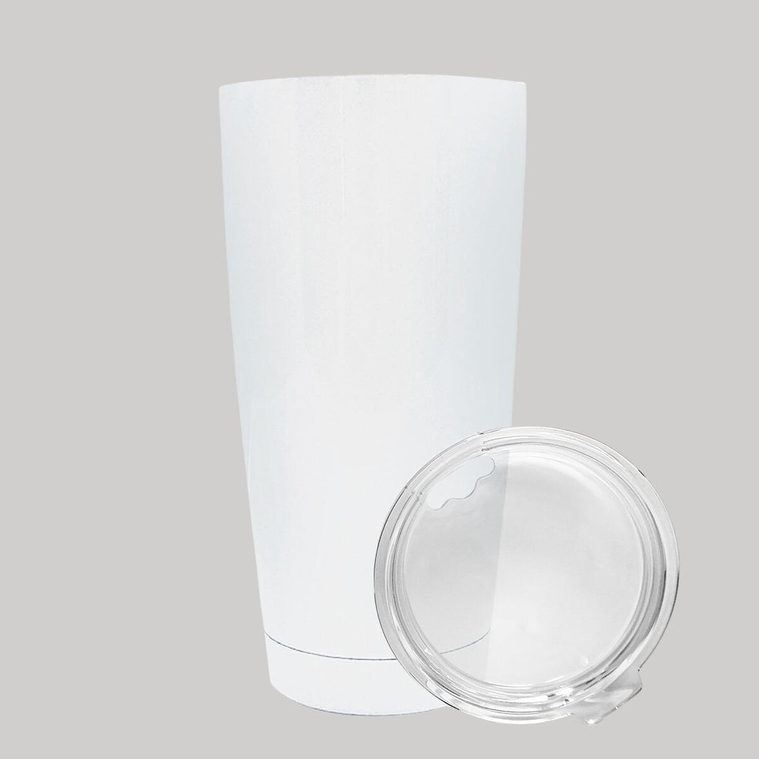 Termo 20 Oz Acero Inoxidable  Blanco