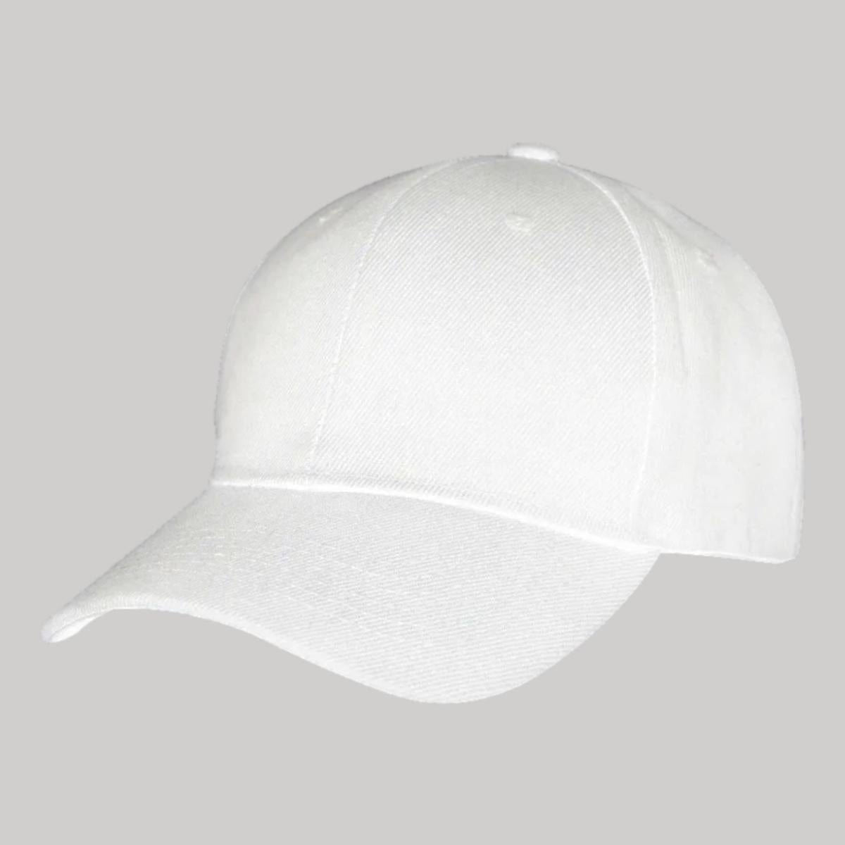 Gorra Blanca para Adulto Unitalla y Unisex