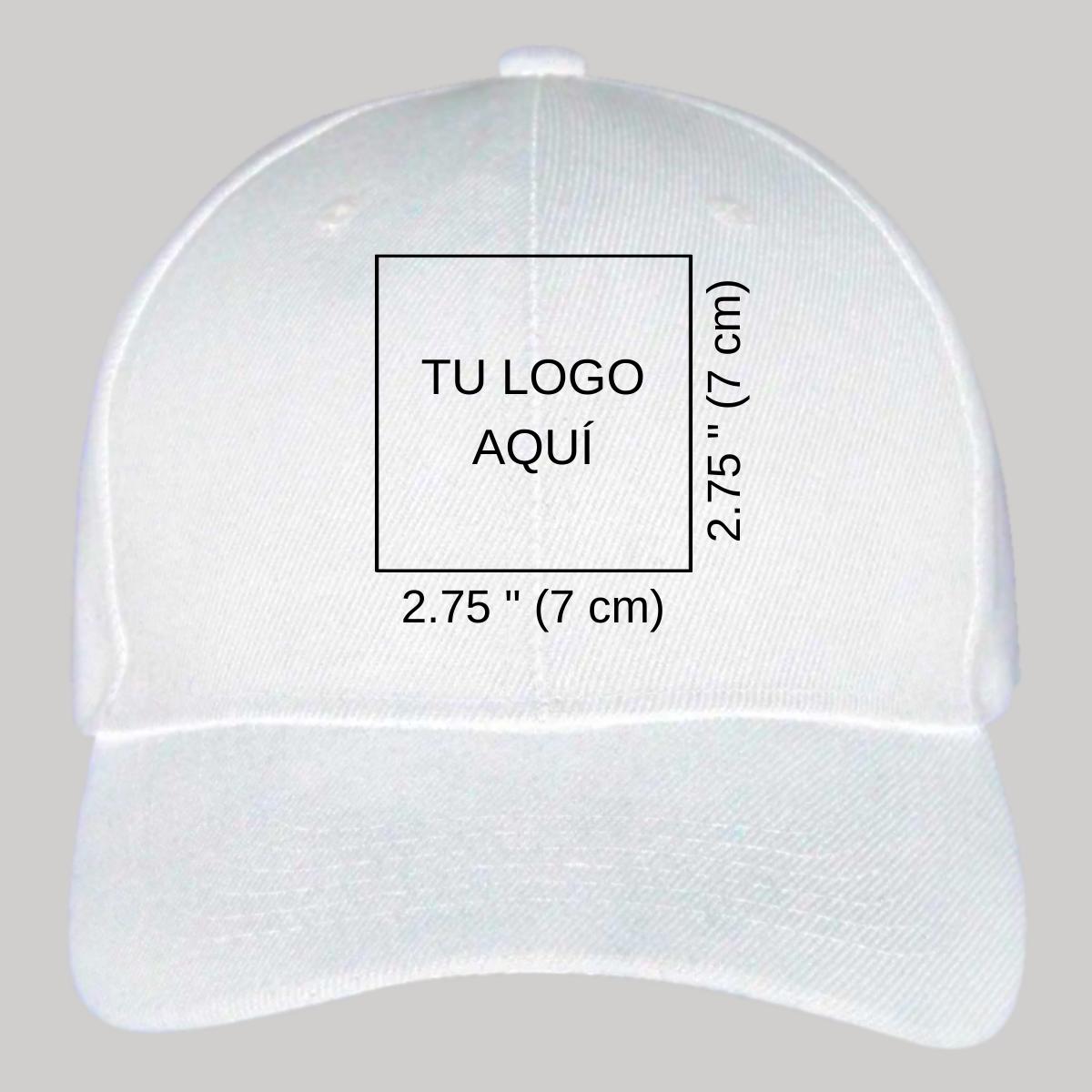 Gorra Blanca para Adulto Unitalla Unisex