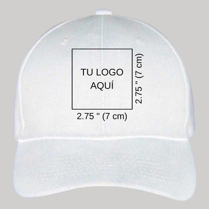 Gorra Blanca para Adulto Unitalla Unisex